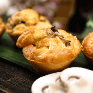 Savane & Mousson Traiteur - Joyau de Taipei cake aux champignons de Chine
